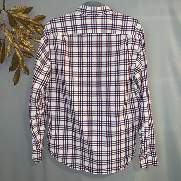 J. Crew Button Down Plaid Shirt - Men's Medium - Picture 2 of 3